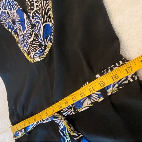 BCBG MaxAzria Silk Shorts Romper - Picture 9 of 14